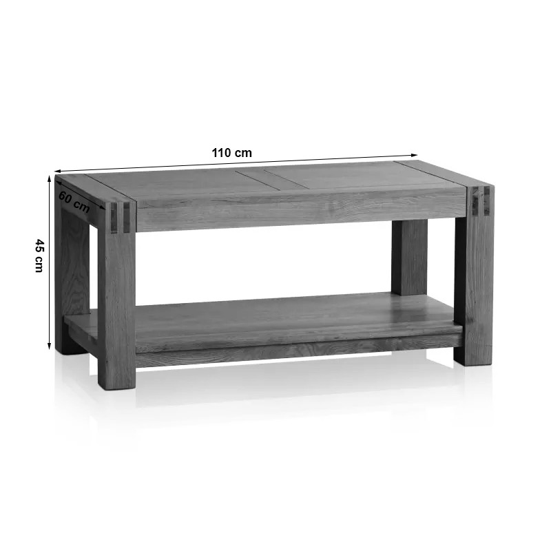 Bàn trà Alto gỗ sồi IBIE