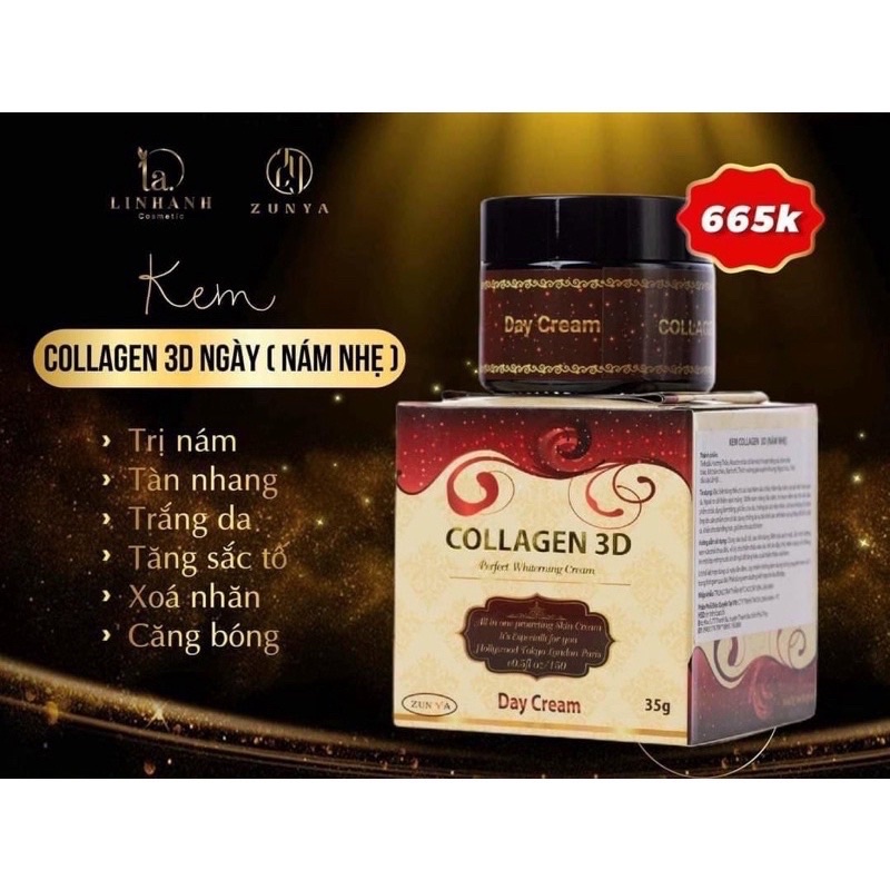 Kem Nám Zun Ya 3D Collagen Nhật Bản