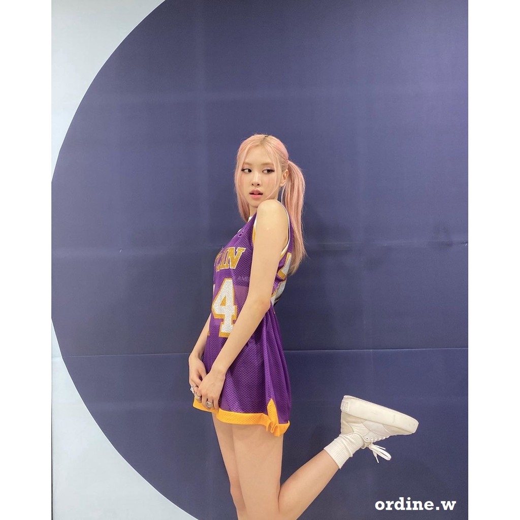 Sẵn_Giày sneaker đế bánh mì BLACKPINK Rosé