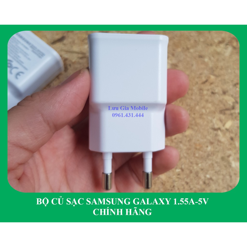 [1.55A-5V] Bộ củ sạc Samsung M10 công ty | Galaxy A10 chính hãng