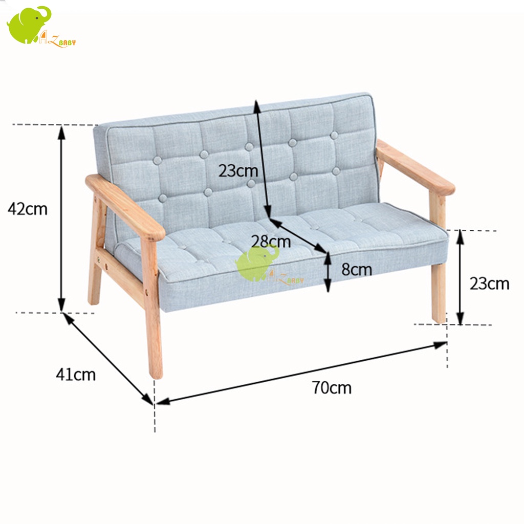 Văng sofa corgo đôi cho bé