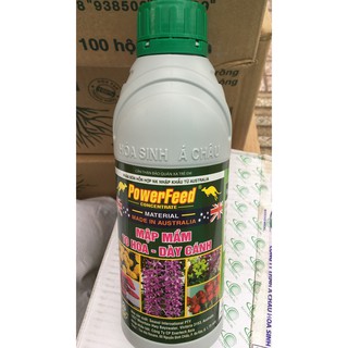 Phân bón lá PowerFeed LỌ 1 LÍT Phân cá Úc siêu đẻ nhánh, KHÔNG HÔI