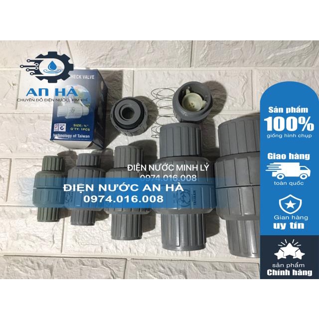 Van 1 chiều,Luppe dạng rắc co phi 21,27,34,42,49,60