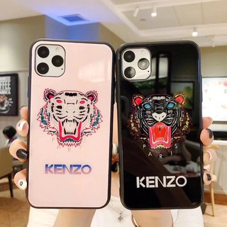 Ốp lưng iphone 11 11pro 11promax Tiger Bear Glass Soft TPU