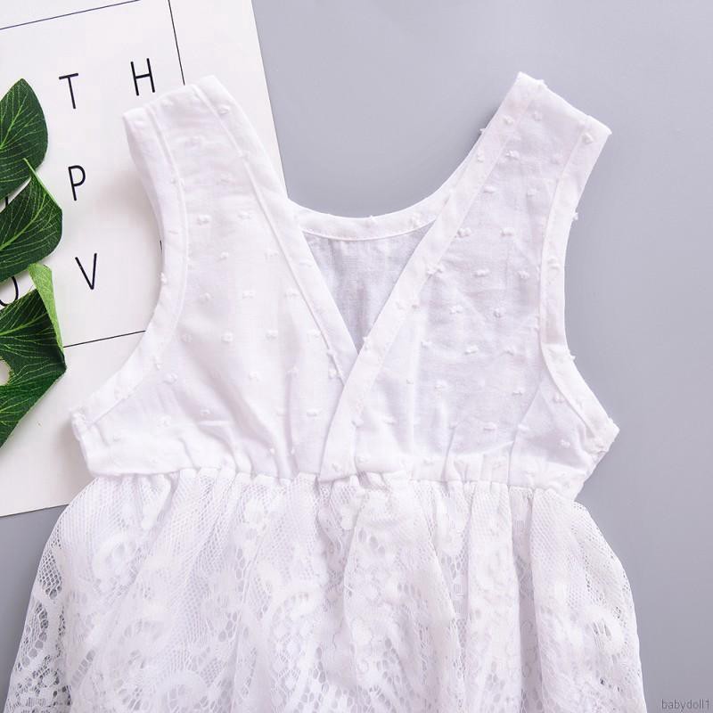 Bộ Bodysuit Một Mảnh Không Tay Họa Tiết Hoa Cho Búp Bê