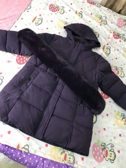 ORDER - Áo phao trung niên cổ lông