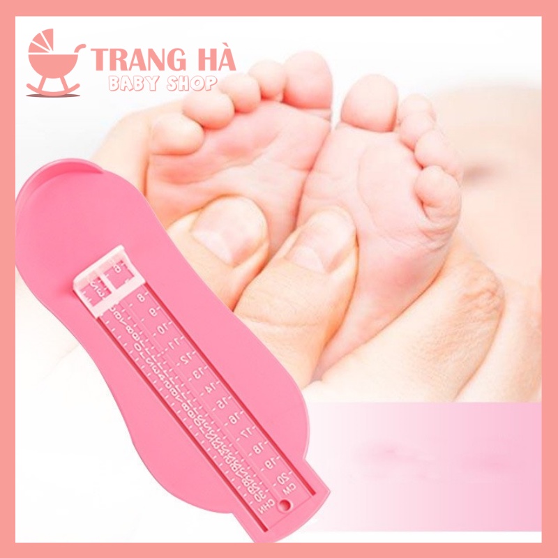 ⚡FreeShip⚡Thước Đo Chiều Dài Bàn Chân Cho Bé 3 Màu Siêu Xinh