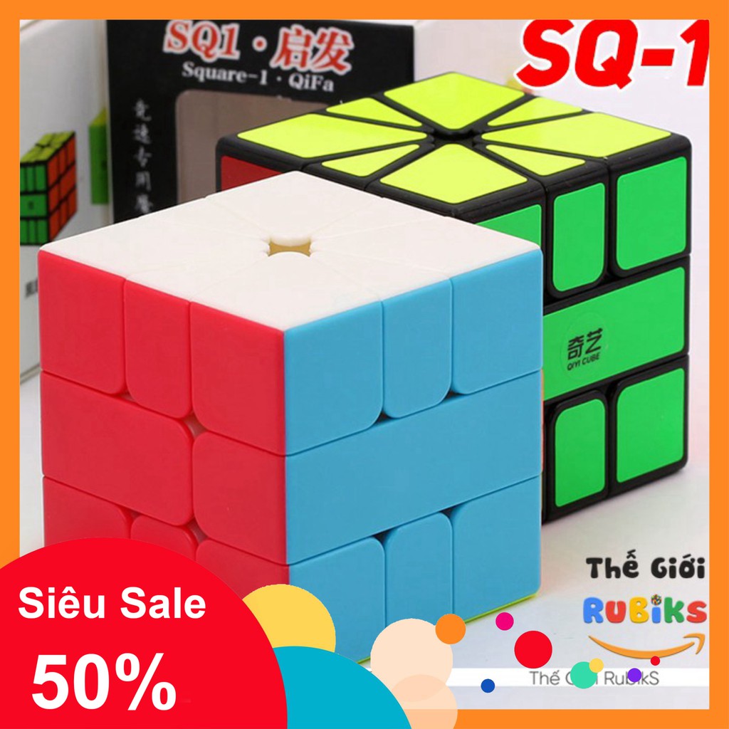 [Gan Style] Khối Rubik Square-1 SQ-1 Rubik Biến Thể 6 Mặt / MoYu SQ1