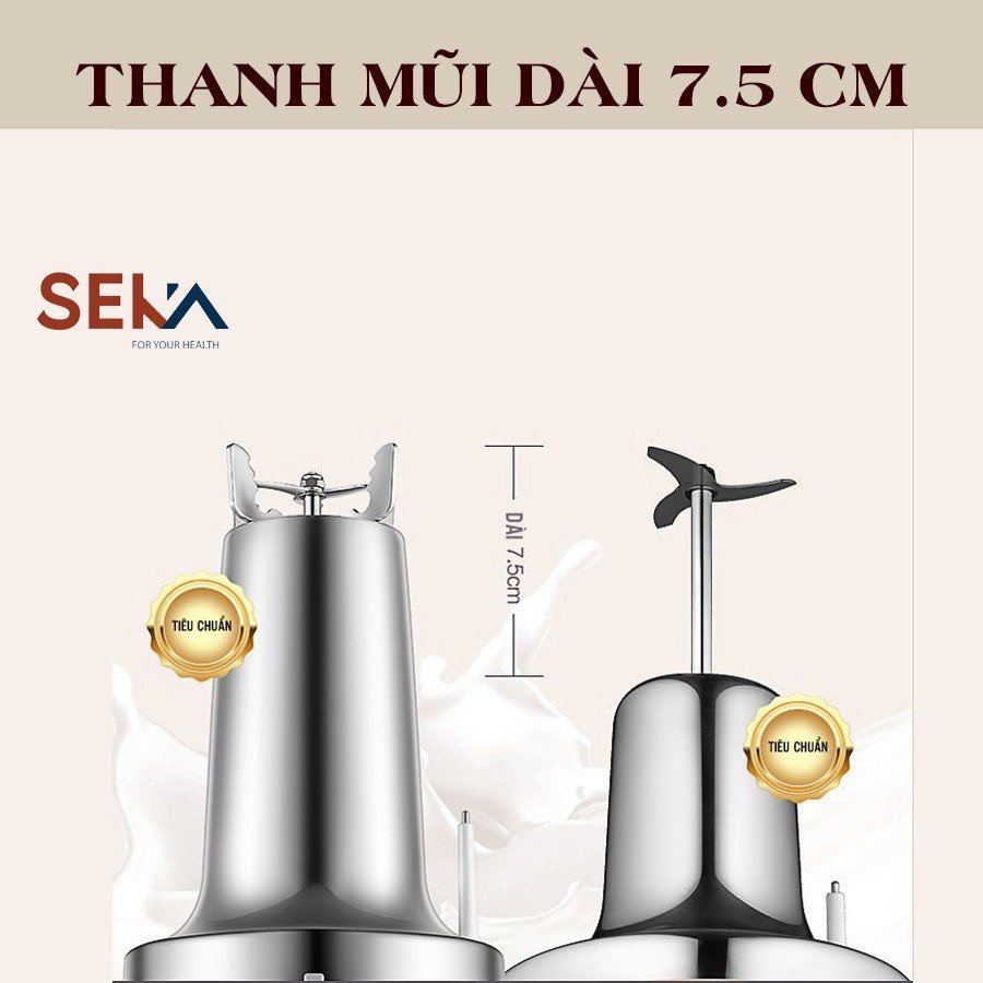 Máy Làm Sữa Hạt Đa Năng SEKA Cao Cấp - Máy Xay Nấu Đa Năng, Xay Sinh Tố - Công Nghệ Đức, Bảo Hành 12 Tháng (SP200332)