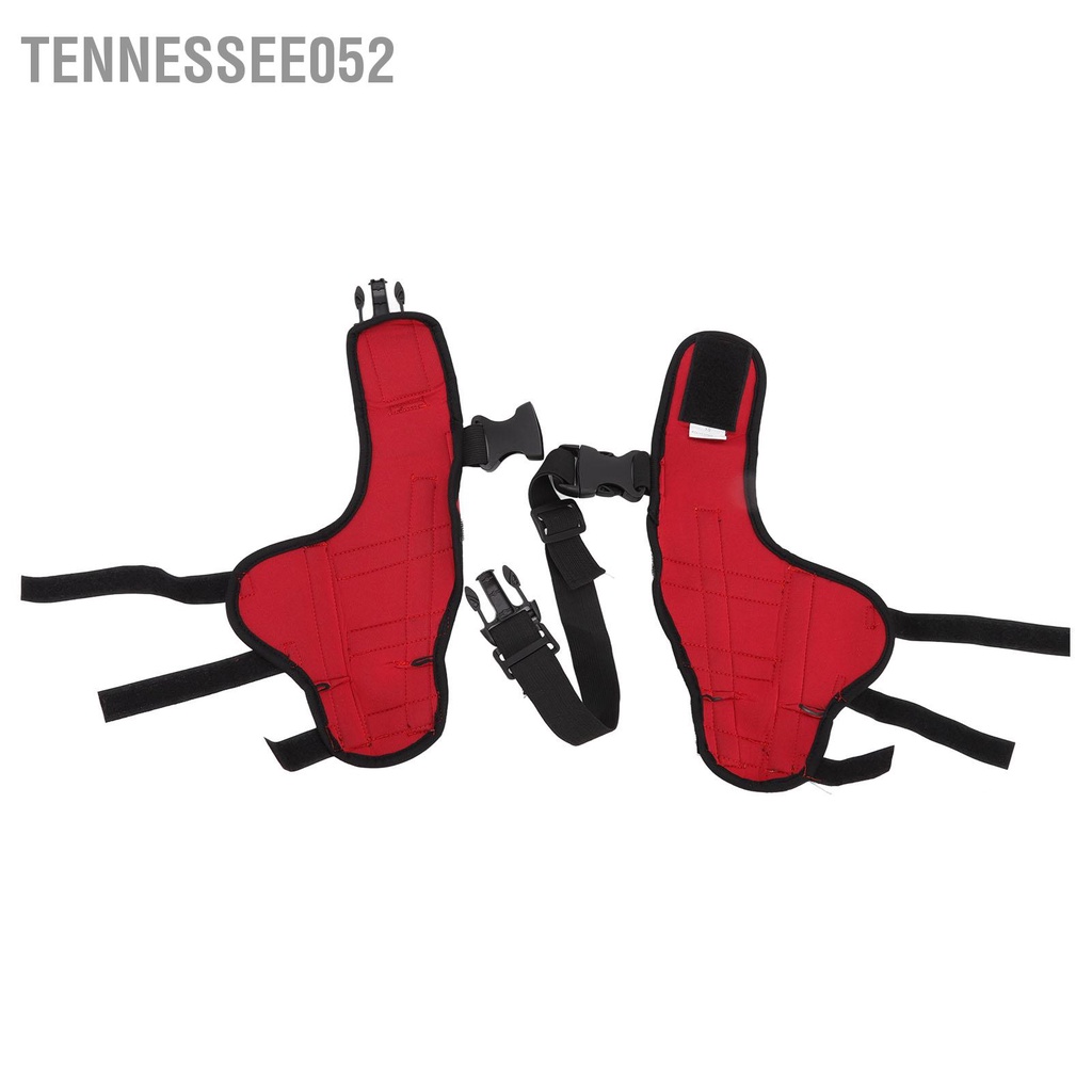 Tennessee052 Nẹp chân chó Đàn hồi an toàn chống va đập Tấm đệm đầu gối cho thú cưng với dải phản quang vật nuôi và