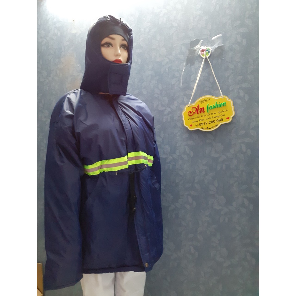 Áo Kho Lạnh Có Phản Quang Âm 25 _ Hình Chụp Thật