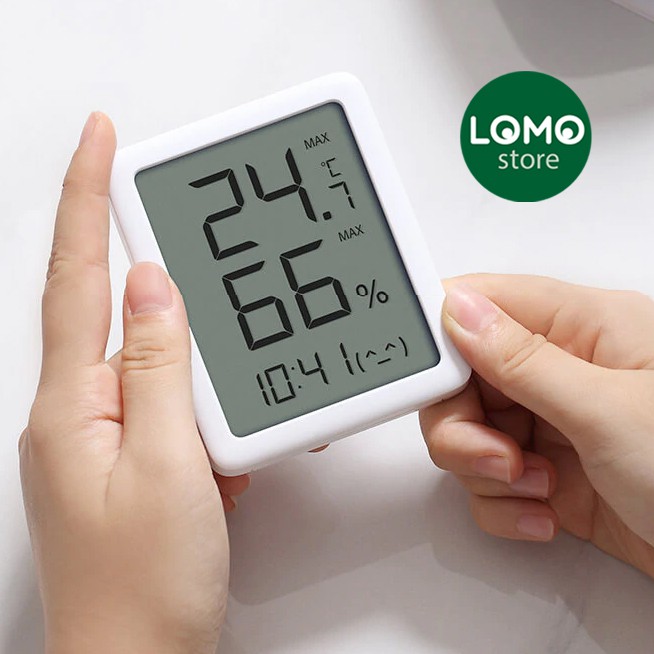 Đồng hồ tích hợp nhiệt ẩm kế Miao Miao MHO-C601 (hàng bán trên Xiaomi Youpin)