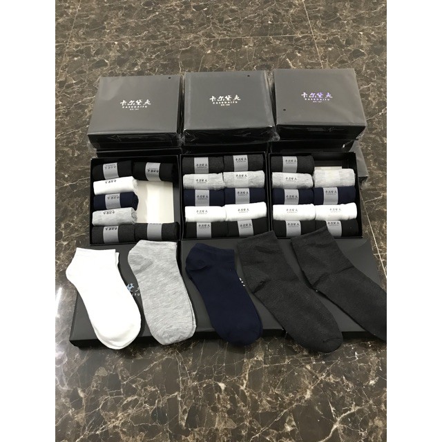 Tất nam chống hôi chân.hộp 10 đôi. Giá SỐC Happylive