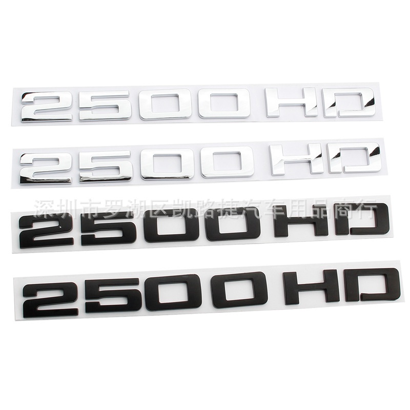 Thích Hợp Cho Xe Chevrolet GMC 2500HD Nhãn Dán Cửa Logo Bán Tải Nhãn Dán silverado Logo Ô Tô Thích H