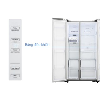 Tủ lạnh Samsung side by side RS62R5001M9/SV