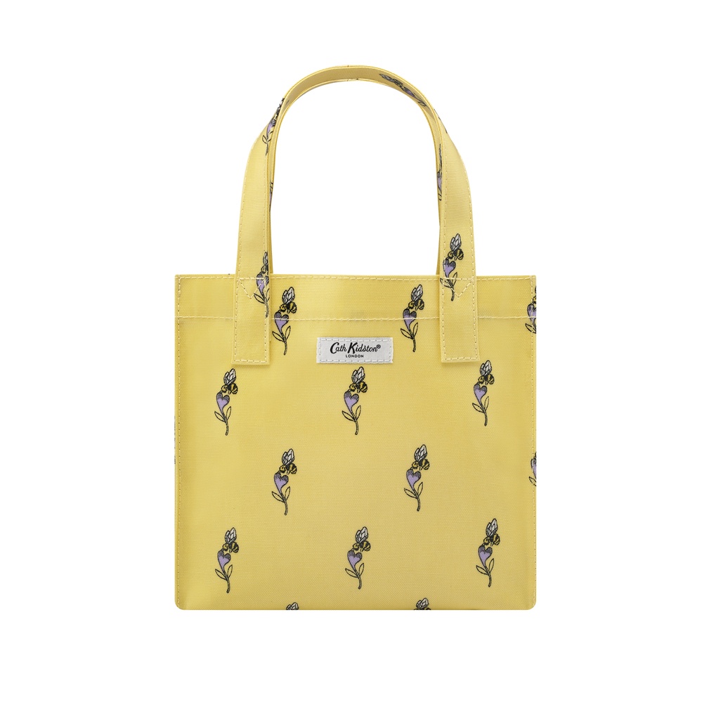 Cath Kidston - Túi đeo tay/Small Bookbag - Bee & Heart - Yellow -1041910