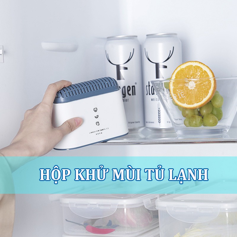 Hộp Khử Mùi Tủ Lạnh Hút Mùi Hút Ẩm Giữ Thực Phẩm Tươi Mới