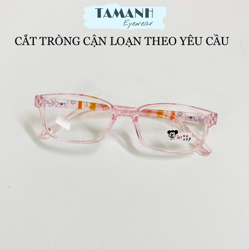 [Gọng kính cận nhựa dẻo] gọng kính trẻ em DISS NEP nhận cắt tròng cận loạn theo yêu cầu