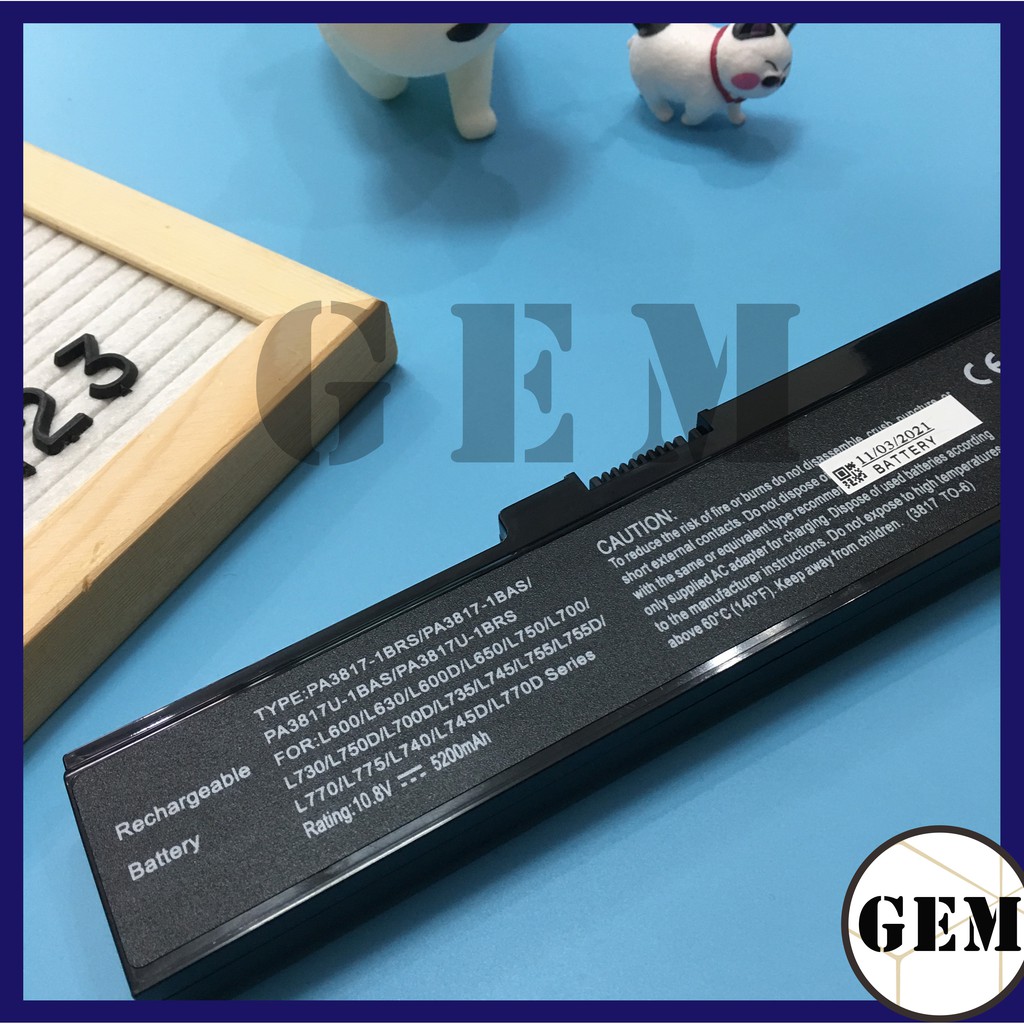 Pin Laptop Toshiba 3817 C640 L510 3634 3817 L645 L655 L730 A665 C655 C640D C650D C655D C660D L515 L600 sac.laptop p32