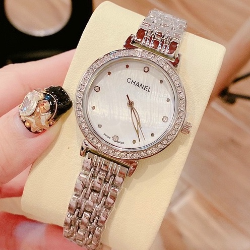 Đồng Hồ Nữ Chanel Đeo Tay Thời Trang Dây Kim Loại Thép Không Gỉ Chống Nước Cao Cấp | BigBuy360 - bigbuy360.vn