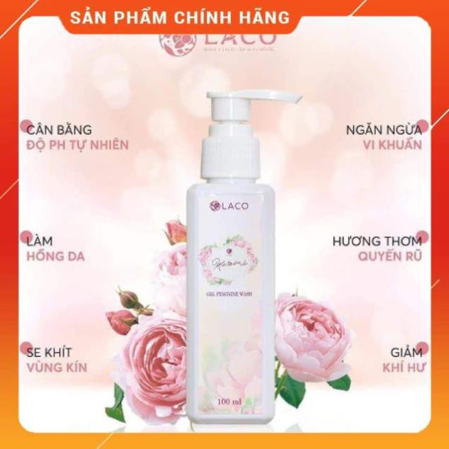 FREESHIP -   Dung Dịch Vệ Sinh Phụ Nữ Laco Marosa 125ml Chữa Viêm Trị Nấm Trị Ngứa