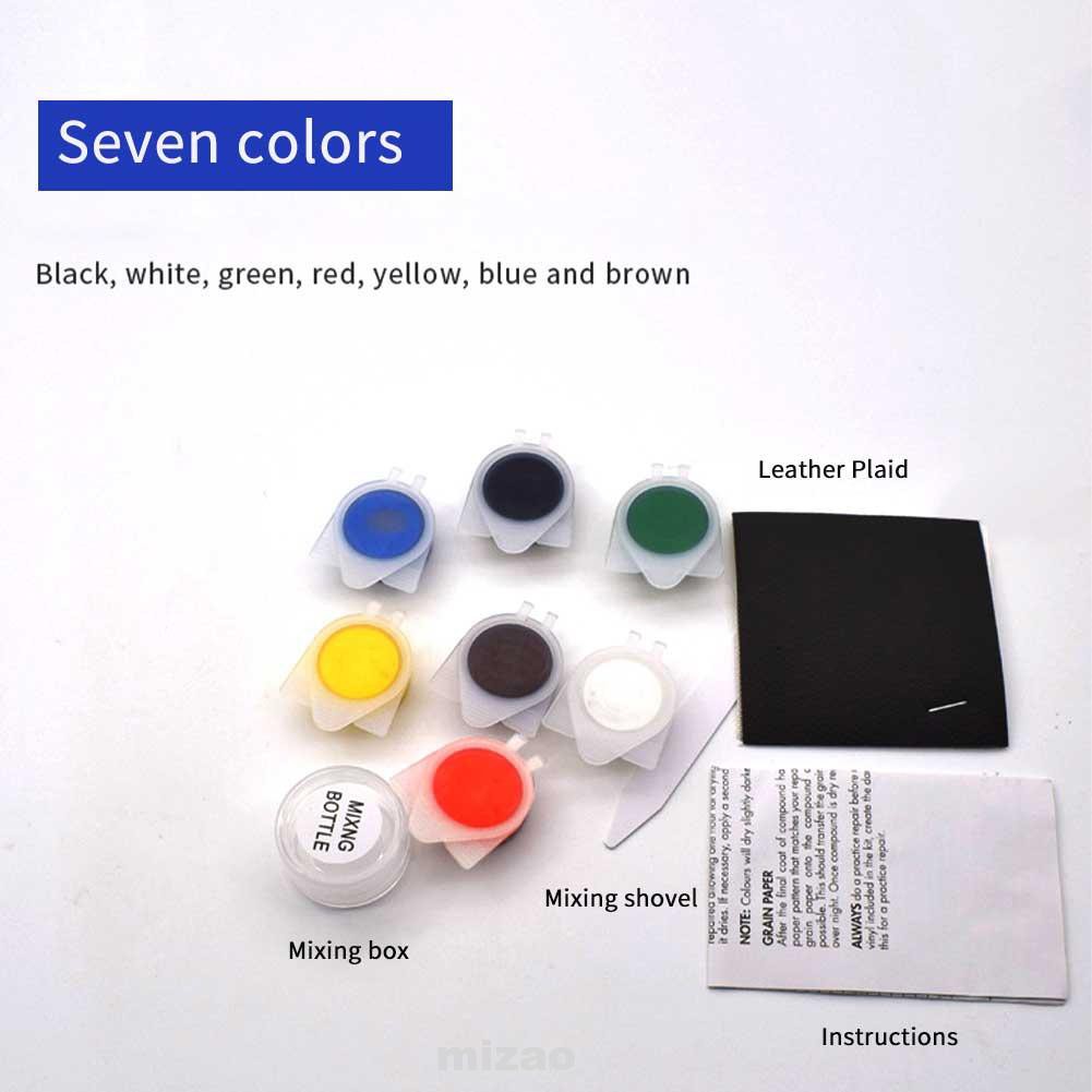 Universal Practical Multifunctional DIY Restore Refurbish Sofa Scratch Leather Vinyl Repair Kit