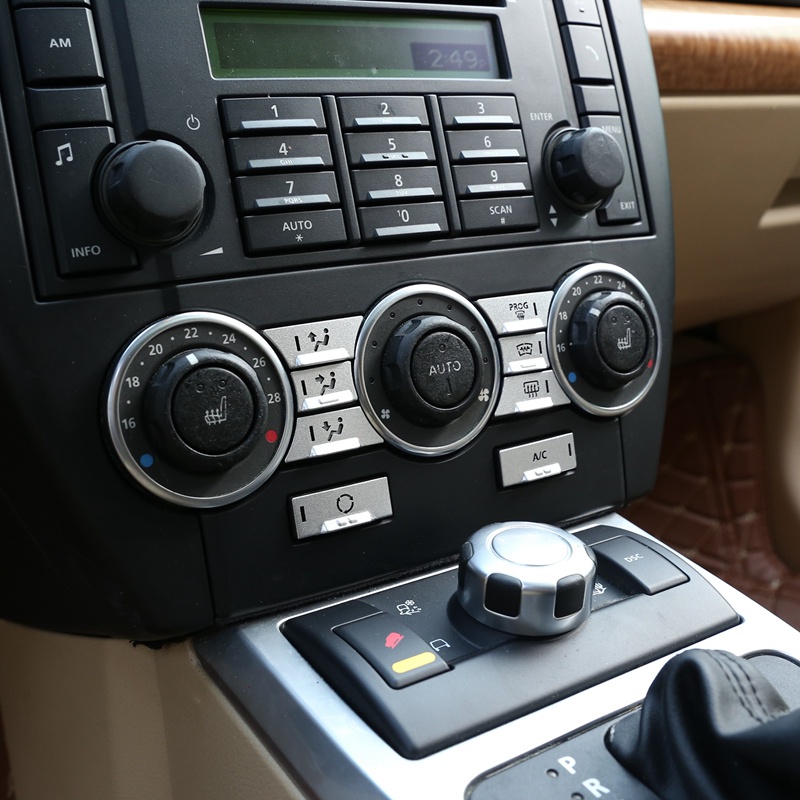 Ốp Viền Nút Điều Hòa Xe Hơi Land Rover Freelander 2 2009-2012