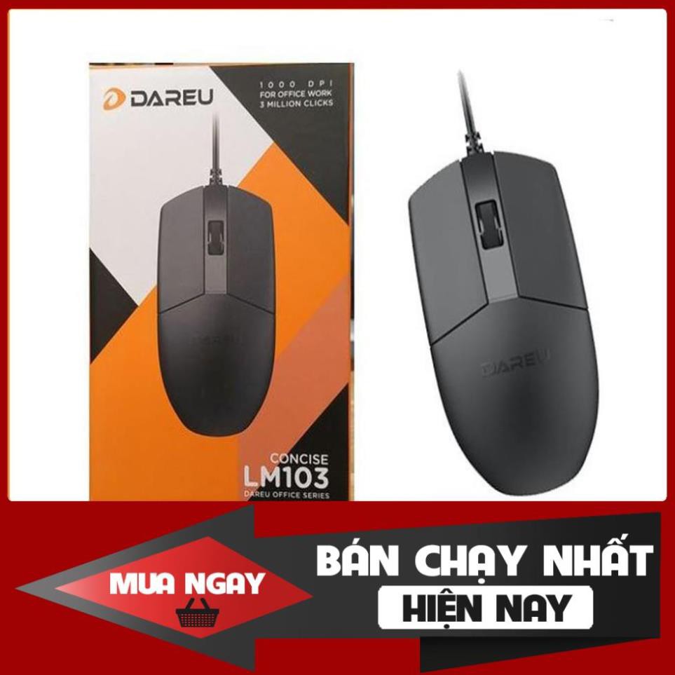 [DAREU] Chuột DAREU LM103 (USB)-Bảo hành 24 T