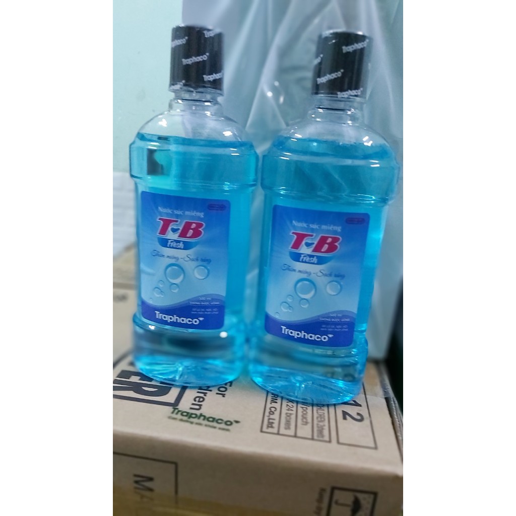 NƯỚC SÚC MIỆNG T-B FRESH TRAPHACO 500ML