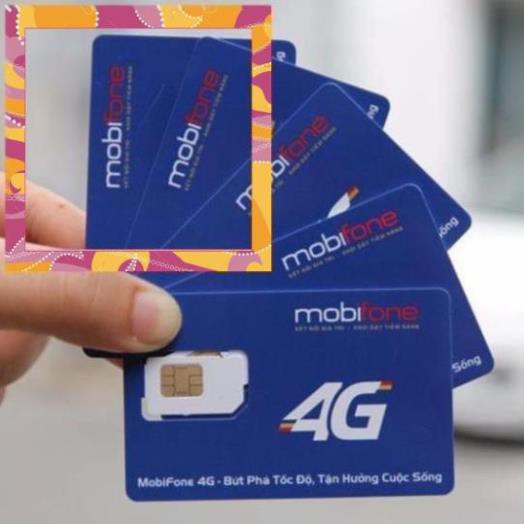 KHÔNG CÓ HÀNG Sim Trắng 4G MobiFone