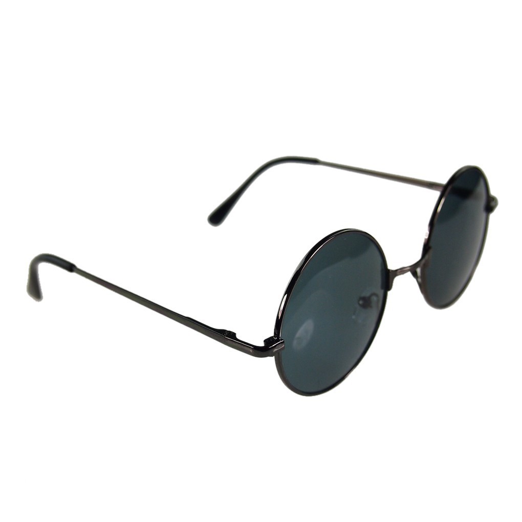 Kính Mát Gọng Kim Loại Chống Tia Uv400 Kiểu Dáng Thời Trang Unisex