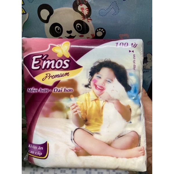 Khăn Giấy Vuông Emos khổ lớn