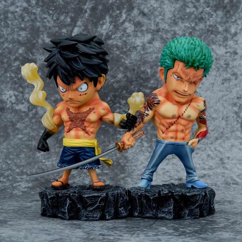 Mô hình Luffy Zoro Sanji Yang Hồ cực ngầu - Mô hình OnePiece