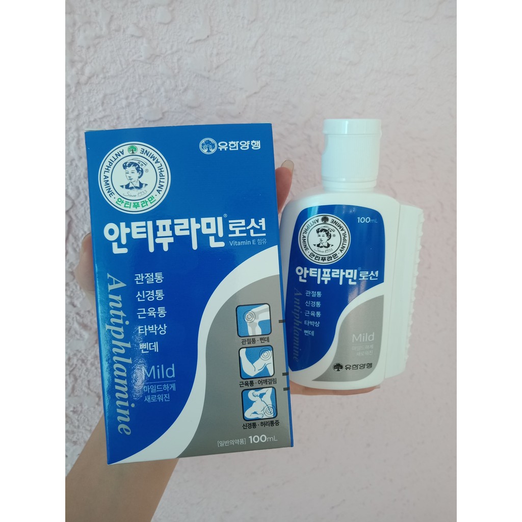 Dầu nóng xanh Hàn Quốc 100ml ( mẫu mới )