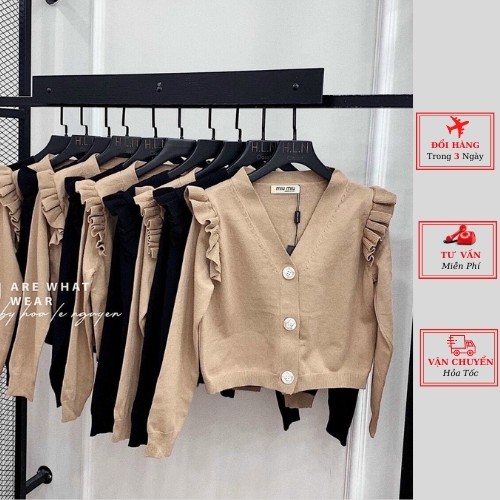 Áo len nữ viền bèo công sở ulzzang Hàn Quốc mùa thu đông