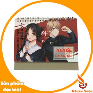 (Lịch 2020) Lịch để bàn hình Anime Kaguya-sama: Love Is War - Cuộc Chiến Tỏ Tình Của Những Thiên Tài