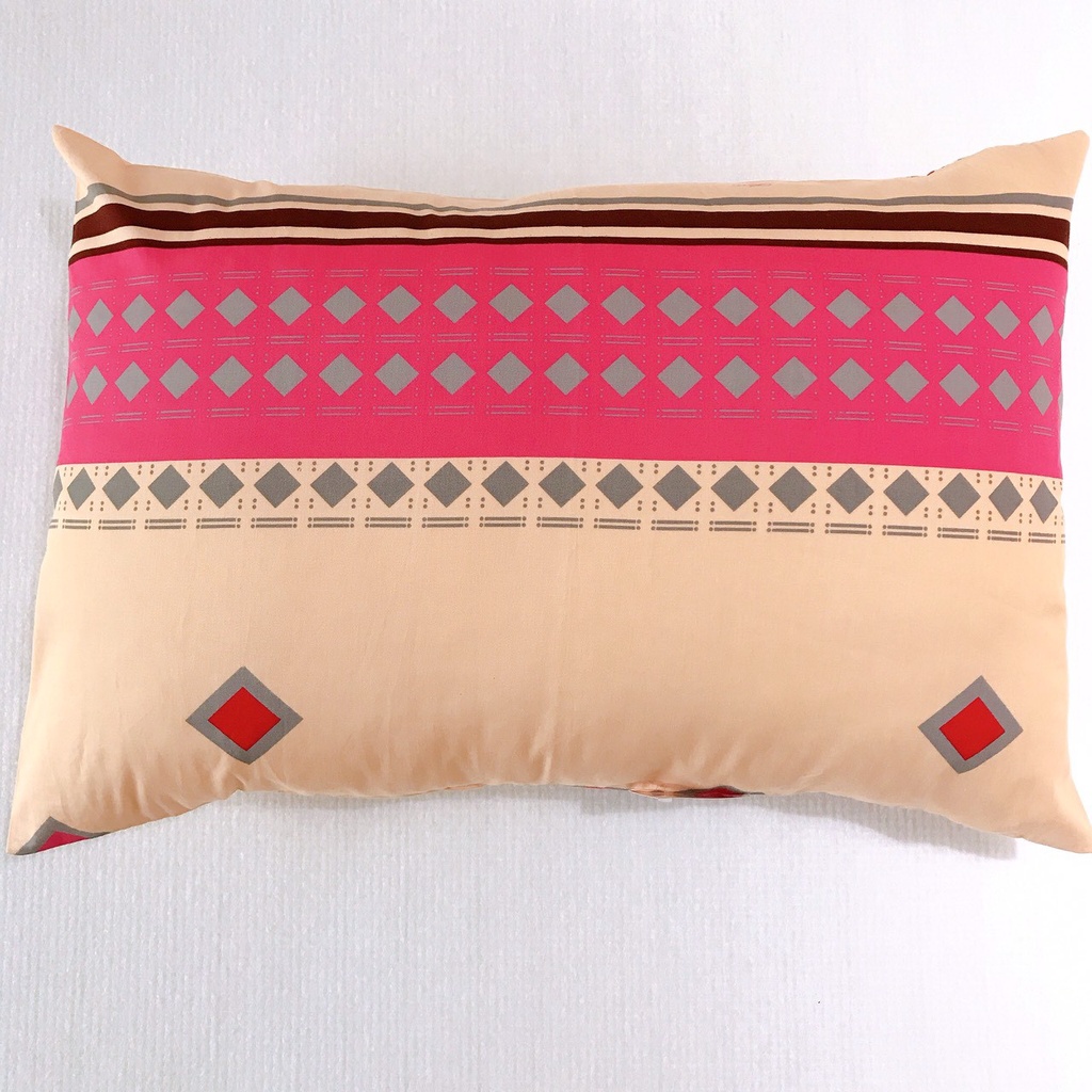 Vỏ gối đơn 45x65 cotton không chần Sông Hồng