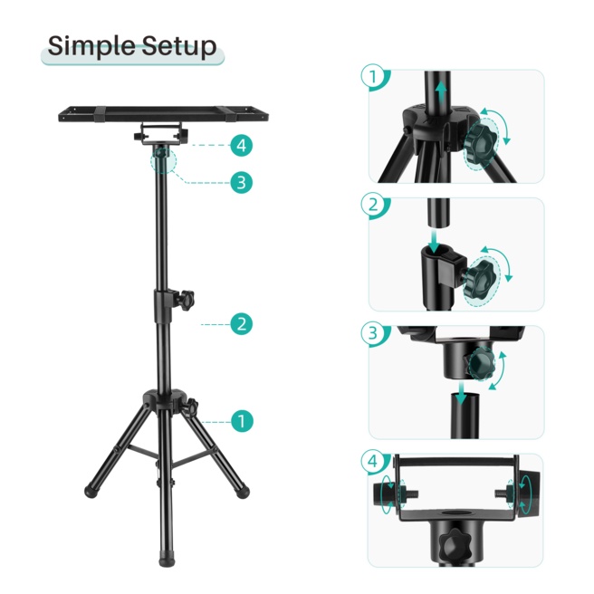 VANKYO TRIPOD PT-30 - Chân Máy Chiếu Đa Năng