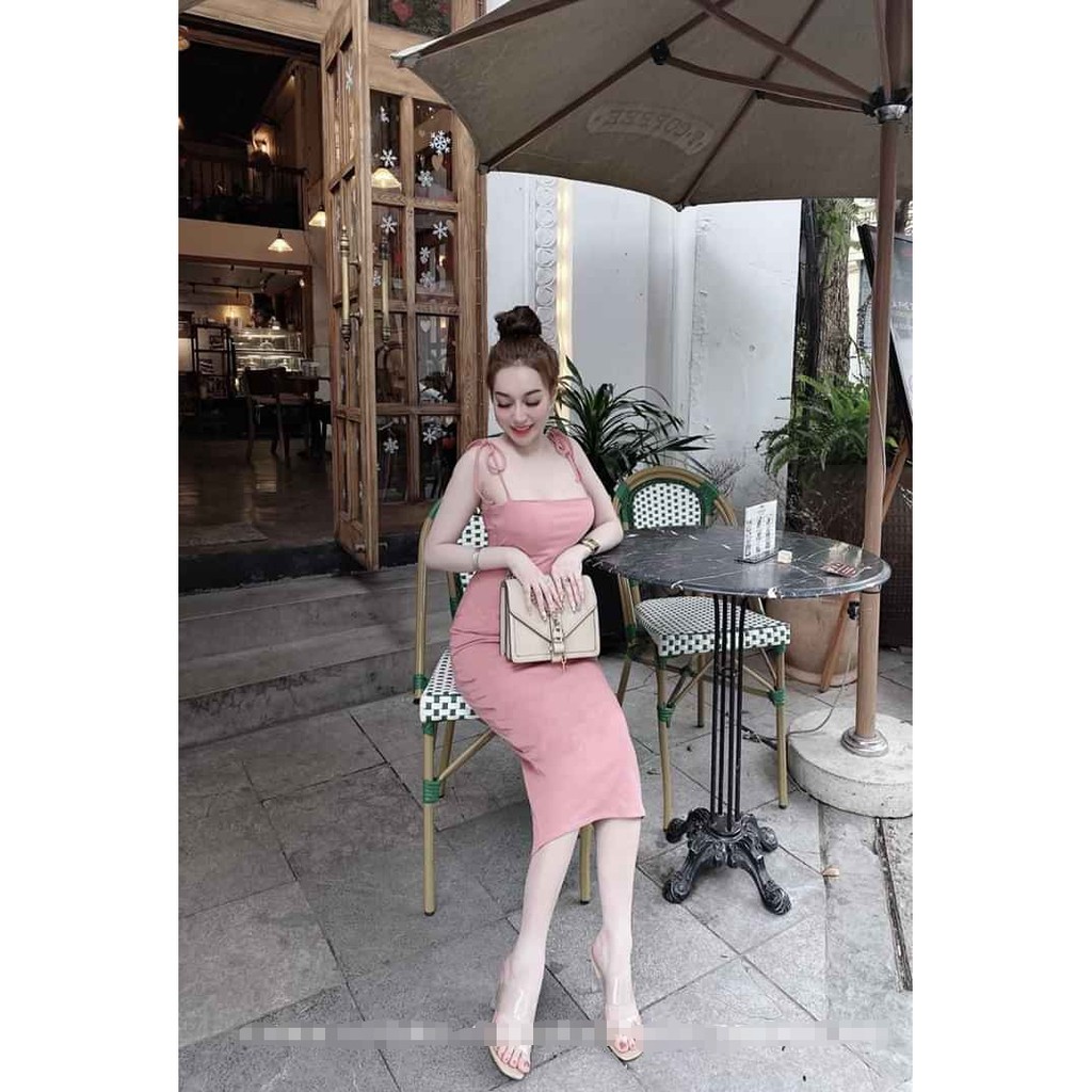 [Mã FAMAYWA2 giảm 10K đơn 50K] Đầm Body Hai Dây Cột Sexy | BigBuy360 - bigbuy360.vn