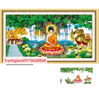 Tranh đính đá phật thích ca tuyệt đẹp