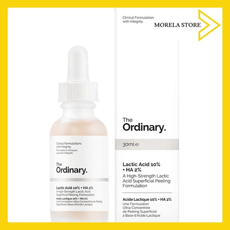 Tẩy tế bào chết The Ordinary Lactic Acid 10% + HA 2% (30ml)