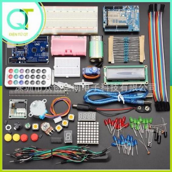Bộ Kít Học Tập Arduino UNO R3 Cơ Bản, Bộ Arduino Starter Kit,Bộ thí nghiệm Arduino Cơ Bản