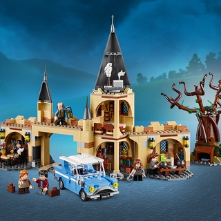 đồ chơi giáo dục Lắp Ráp mô hình 69504 Harry Potter Hogwarts Whomping Willow Harry và Ron đại chiến cây Liễu Roi
