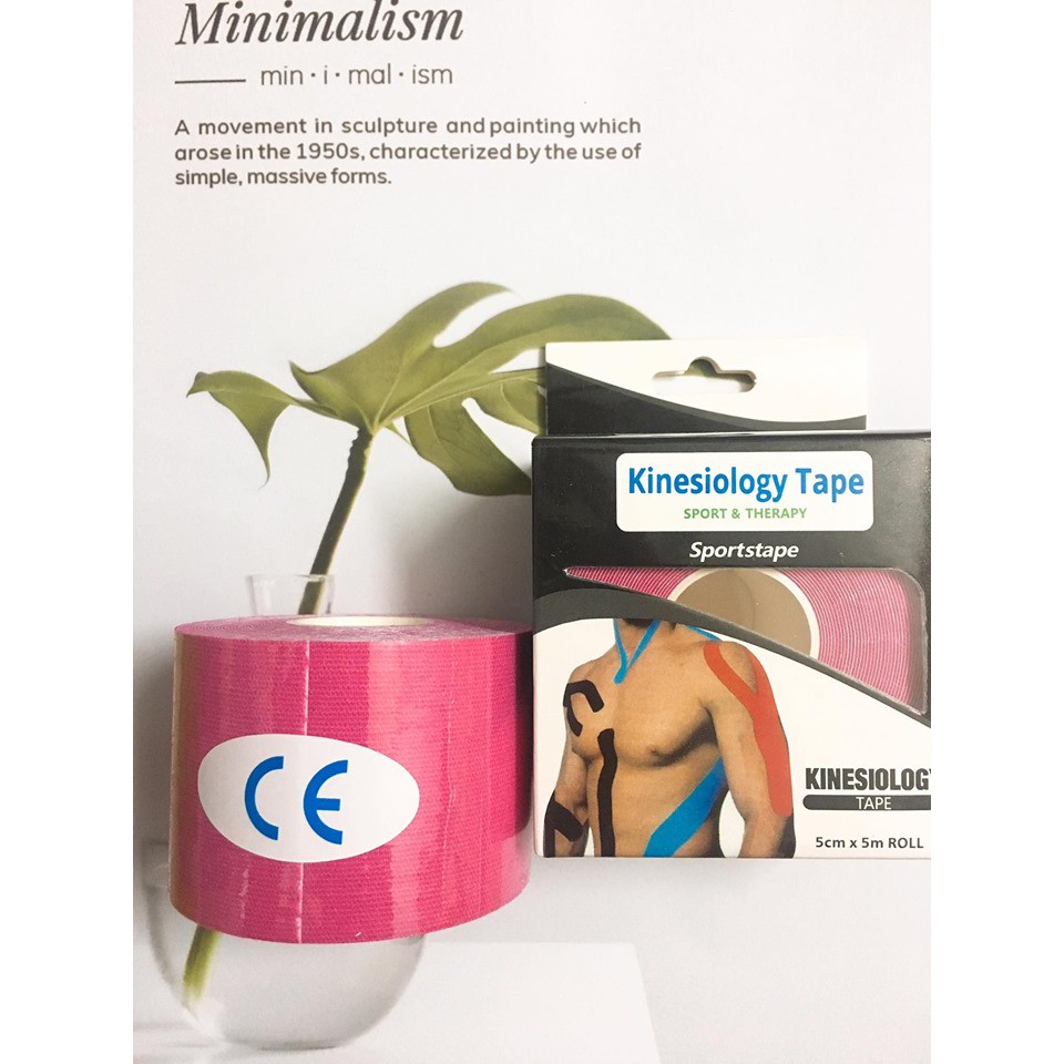 Băng Dán trợ  Cơ HÀN QUỐC  KINESOLOGY TAPE- hỗ trợ chấn thuong khi chơi thể thao , ( dây chằng gối , dãn cơ , somi v.v )