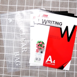 Bìa đựng hồ sơ clear bag khổ A4 trong suốt