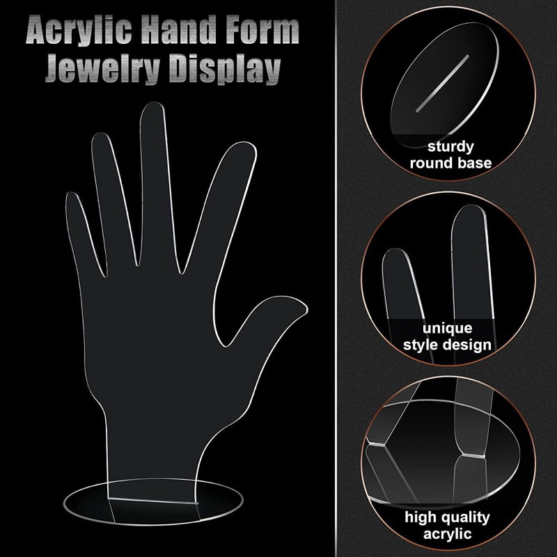 Giá Đỡ Trưng Bày Trang Sức Hình Bàn Tay