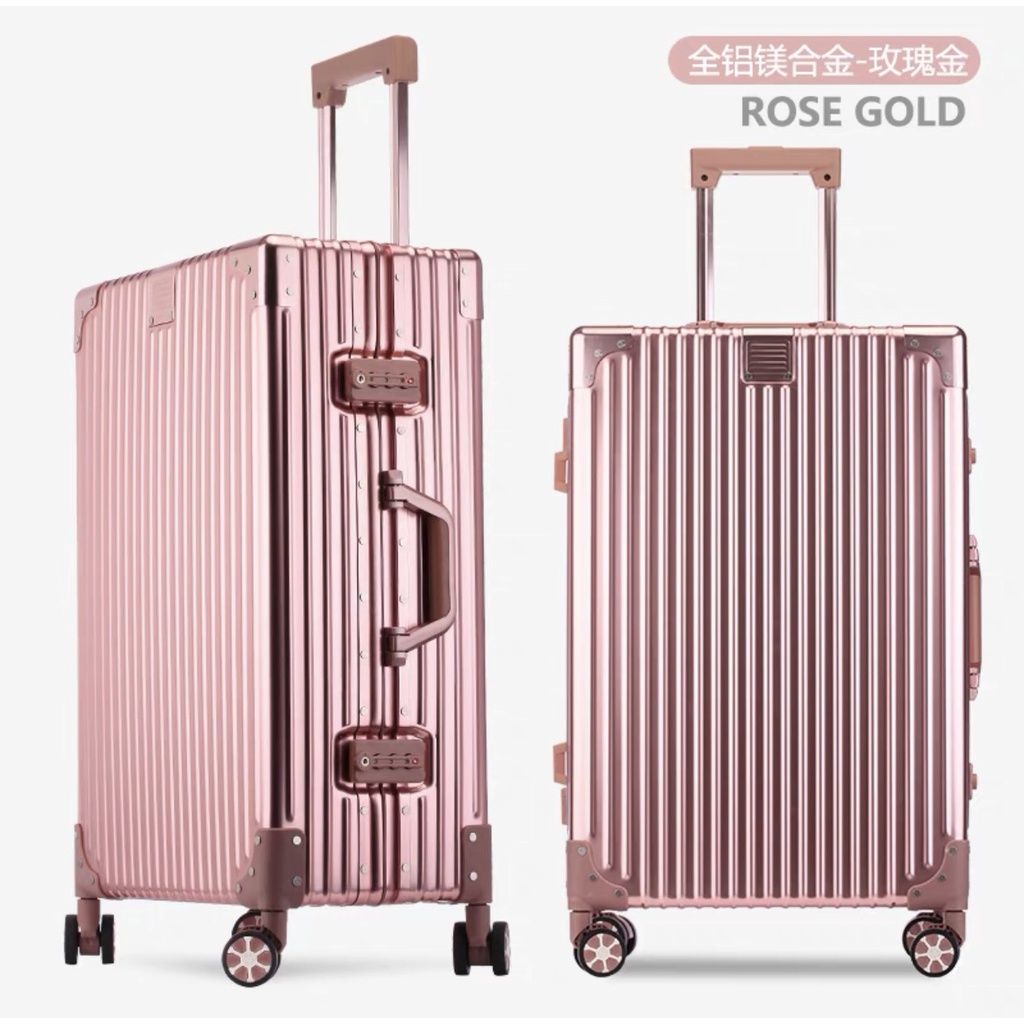 FREESHIP [SIZE 20 INCH] Vali khoá sập vỏ làm bằng hợp kim Magie hoàn toàn bằng nhôm nhập khẩu Hàn Quốc TRESETTE TSL 2228