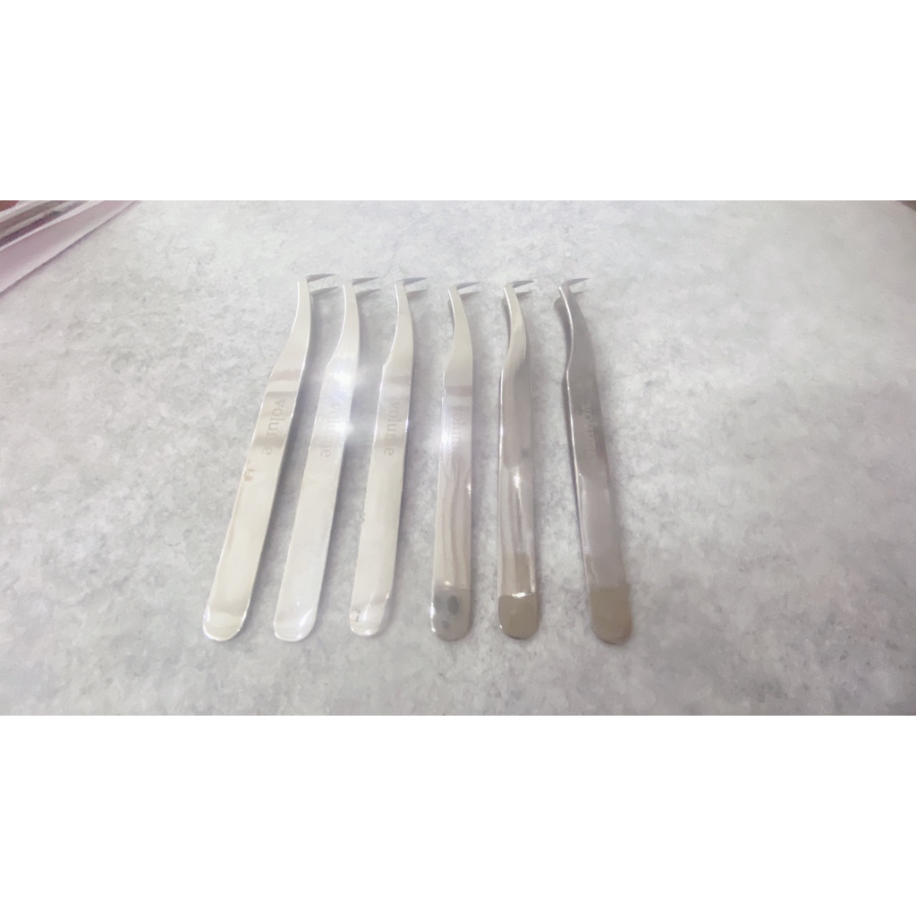 Nhíp volume mega bạc - Dụng cụ nối mi _ Huy Hoàng Mi