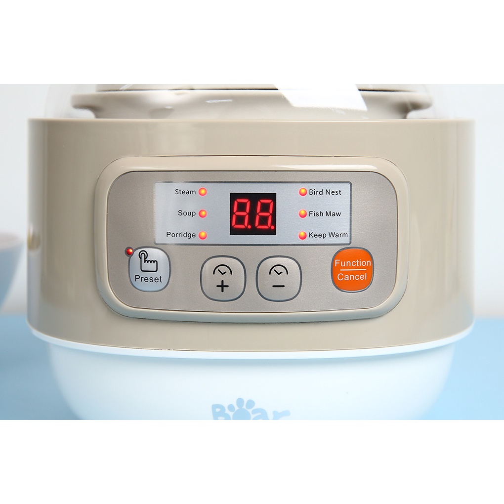 Nồi nấu chậm Bear 0.8 lít DDZ-A08D1 - Hàng chính hãng - Bản quốc tế