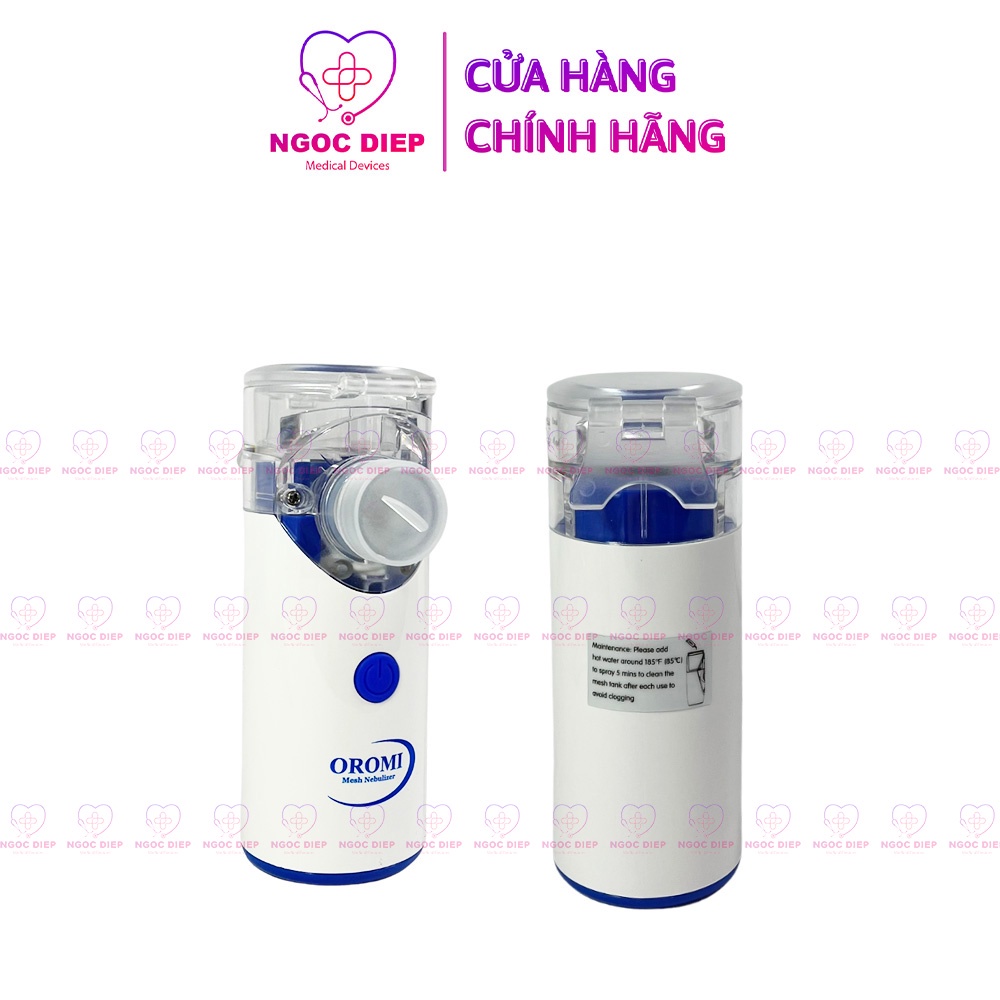 Máy xông mũi họng khí dung siêu âm cầm tay cao cấp OROMI MY-125 - Bảo hành chính hãng 1 năm
